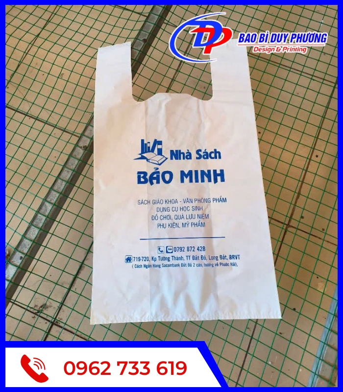 Túi xốp hai quai Tui xop hai quai