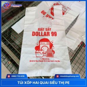 Túi xốp hai quai PE