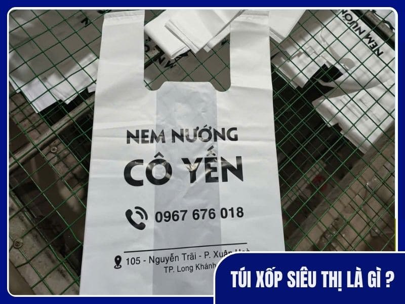 Túi nilon siêu thị là loại túi gì?