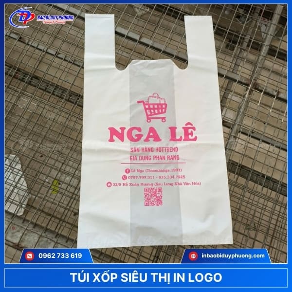 Túi siêu thị in logo