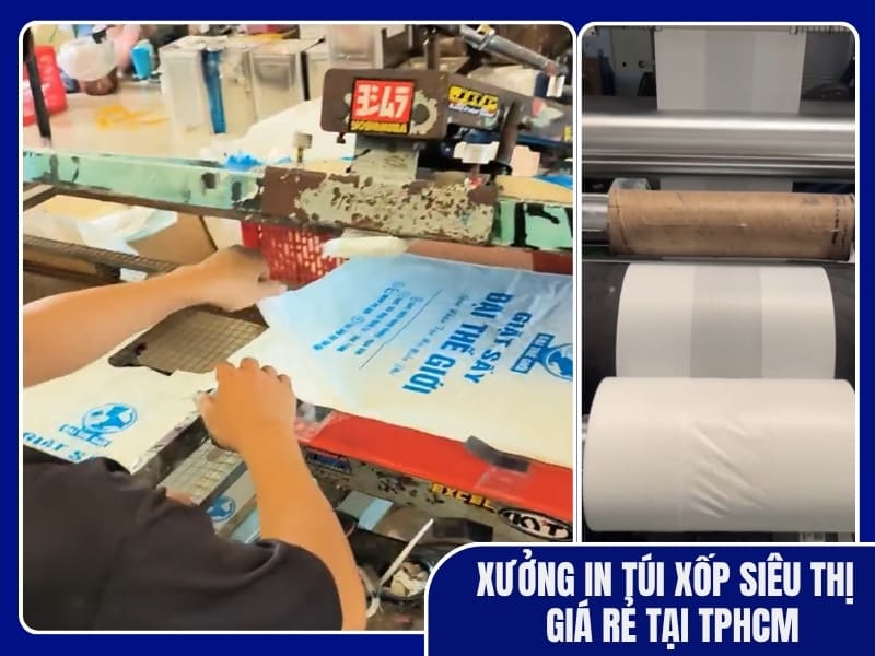 Xưởng in túi xốp siêu thị giá rẻ tại TPHCM