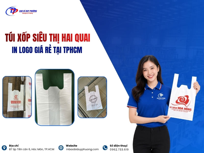 xưởng sản xuất và in túi xốp siêu thị giá rẻ