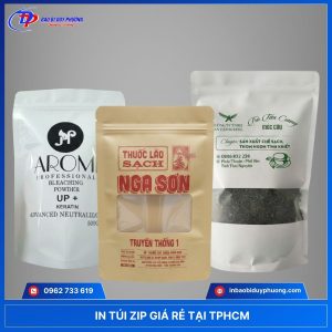 in túi zip giá rẻ