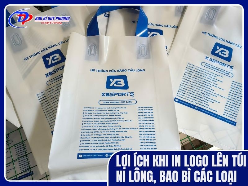 In logo thương hiệu lên túi và bao bì nilon có tác dụng gì tại Cà Mau