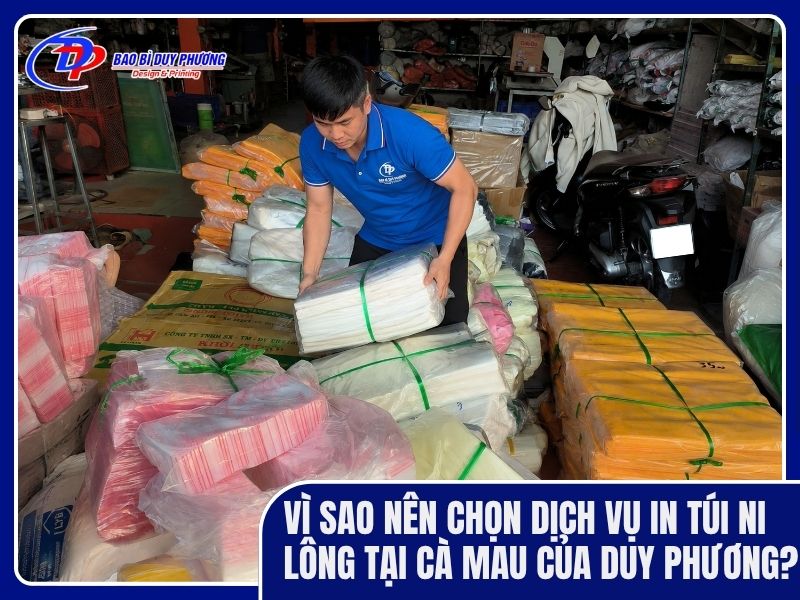 Chọn in ấn bao bì túi ni lông các loại của In bao Bì Duy Phương