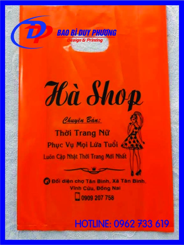 Nhận Thiết Kế Logo Túi Ni Lông Theo Yêu Cầu