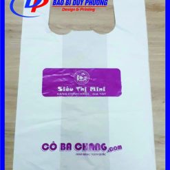 In túi xốp hai quai giá rẻ HCM