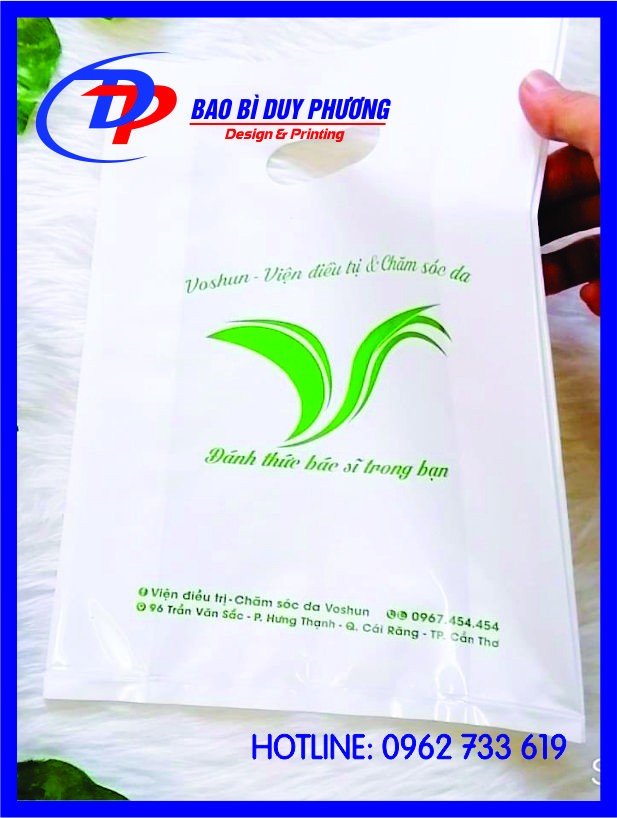 thiết kế và in túi hột xoài Pe giá rẻ