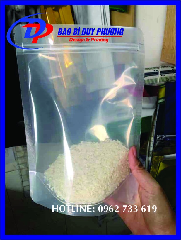 Cung Cấp Túi Zipper Trong 2 Mặt