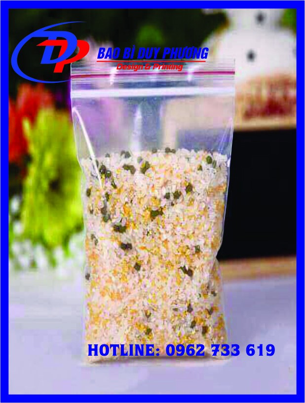 Cung Cấp Túi Zipper Chỉ Đỏ Giá Rẻ