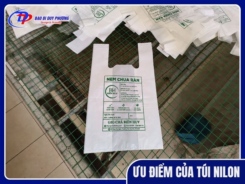 Ưu điểm của túi nilon nhựa