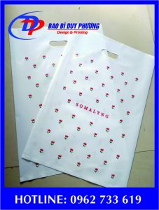 Túi nilon hột xoài có in logo