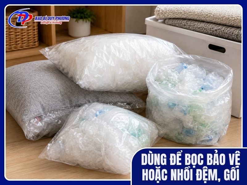 Dùng để nhồi đệm gối