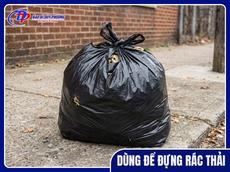 Tái sử dụng lại để đựng rác thải