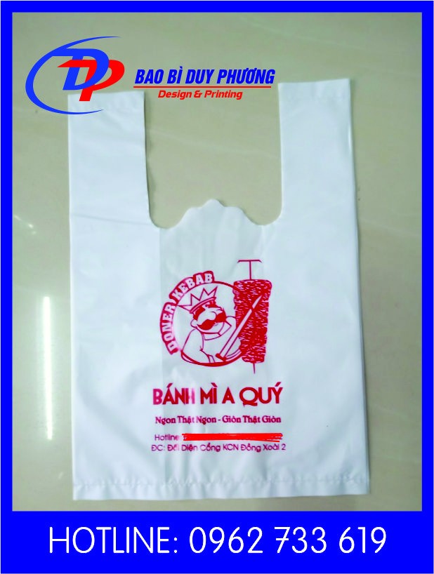 In Túi Xốp Hai Quai Giá Rẻ