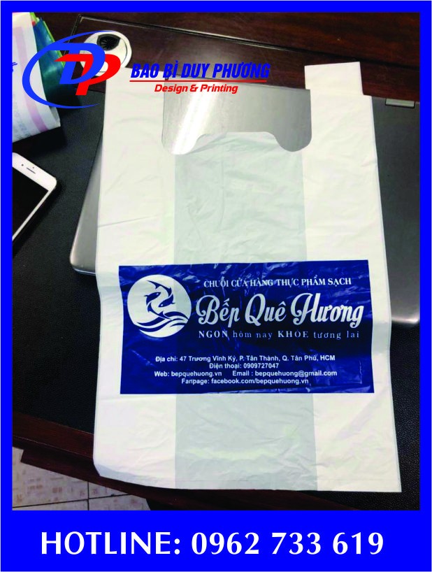 In Ống Đồng Túi Xốp Hai Quai