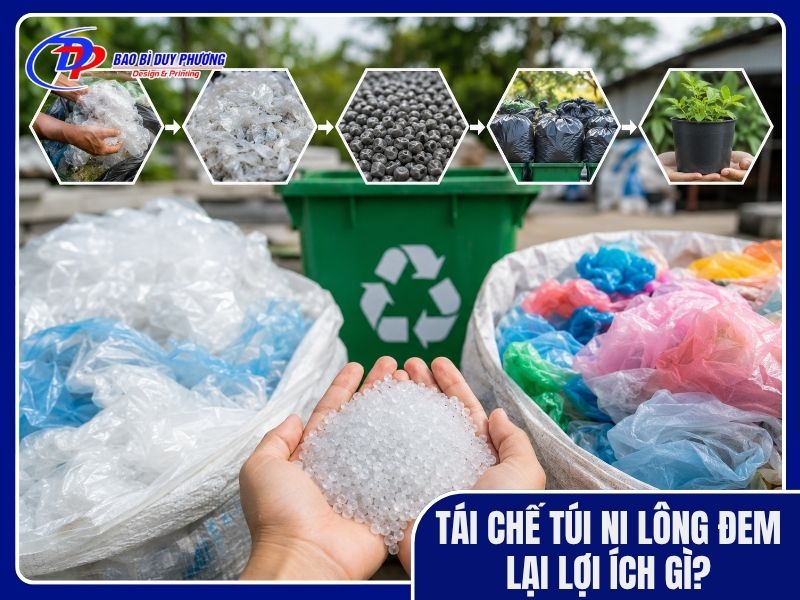 Tái chế túi nilon đem lại lợi ích gì?