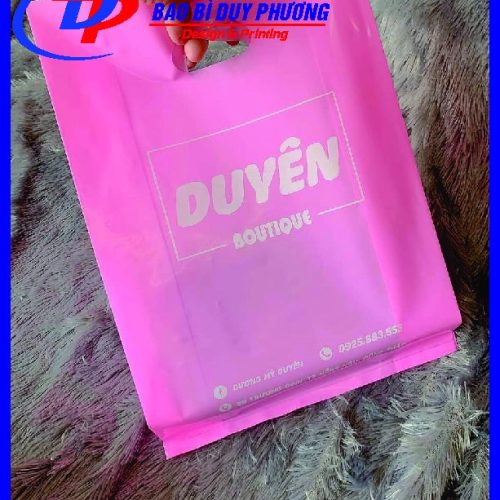 Thiết Kế Bao bì nilon cho shop