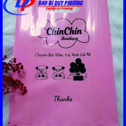 In Túi Pe Hồng Pastel