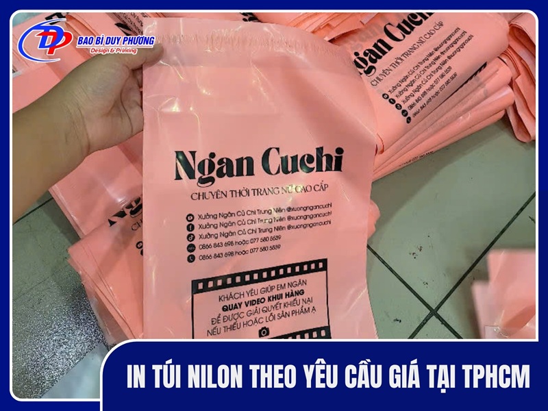Địa chỉ in túi nilon theo yêu cầu giá tại TPHCM