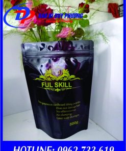 In túi zipper màu giá rẻ