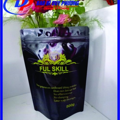 In túi zipper màu giá rẻ