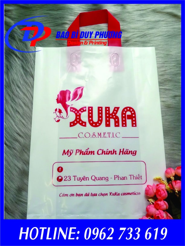 In Túi pe Quai Ép Đẹp Cho Shop Quần Áo