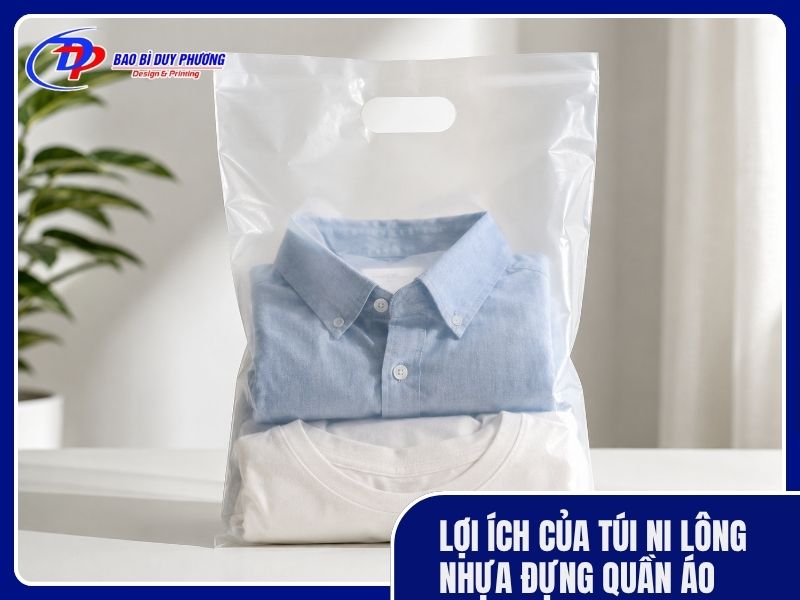 Túi ni lông đựng quần áo có lợi ích gì?
