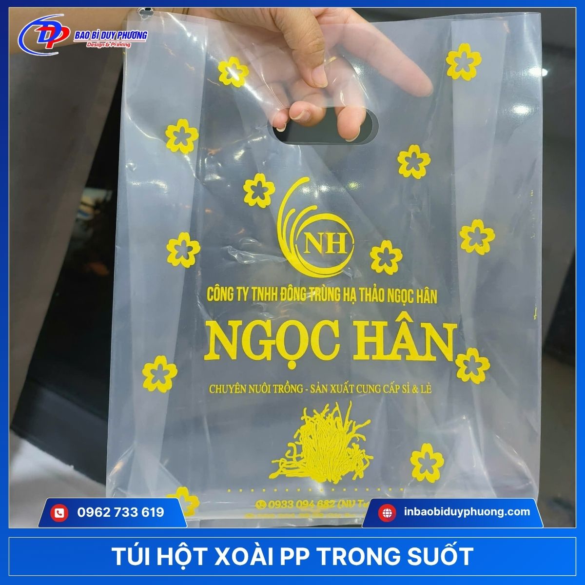 túi nilong hột xoài pp giá rẻ