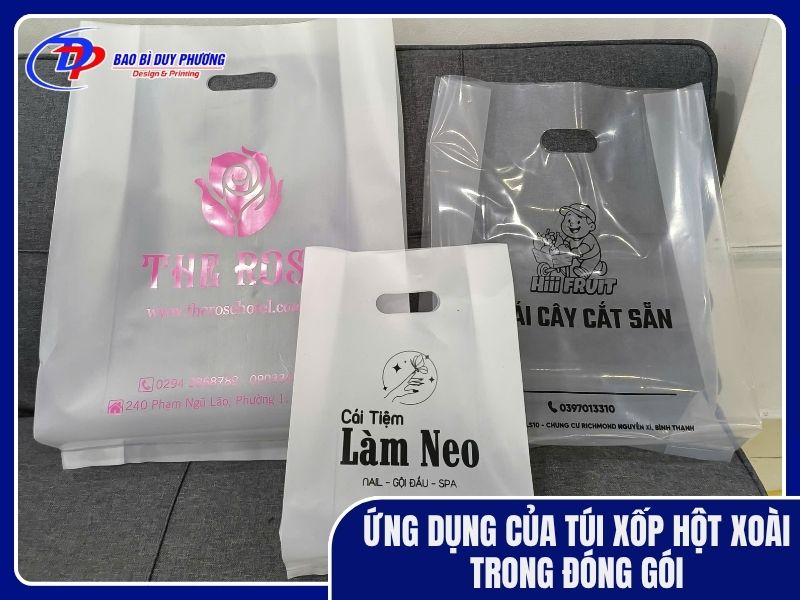 ứng dụng của túi nilong quai hột xoài trong đời sống