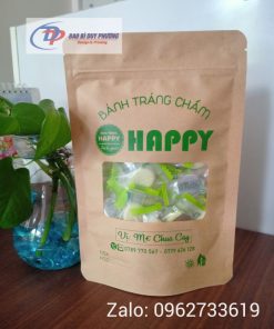 In túi zipper giấy kraft giá rẻ