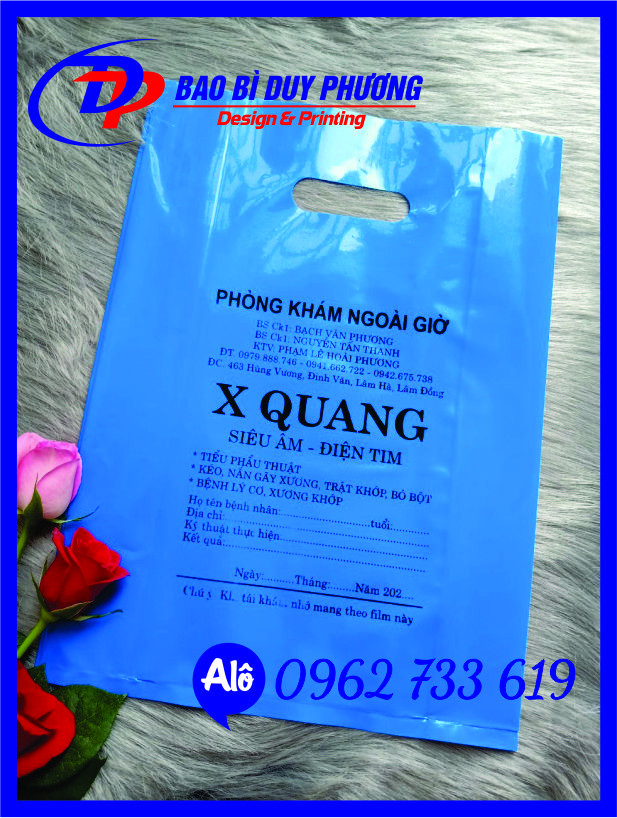 In túi x-quang từ 10kg
