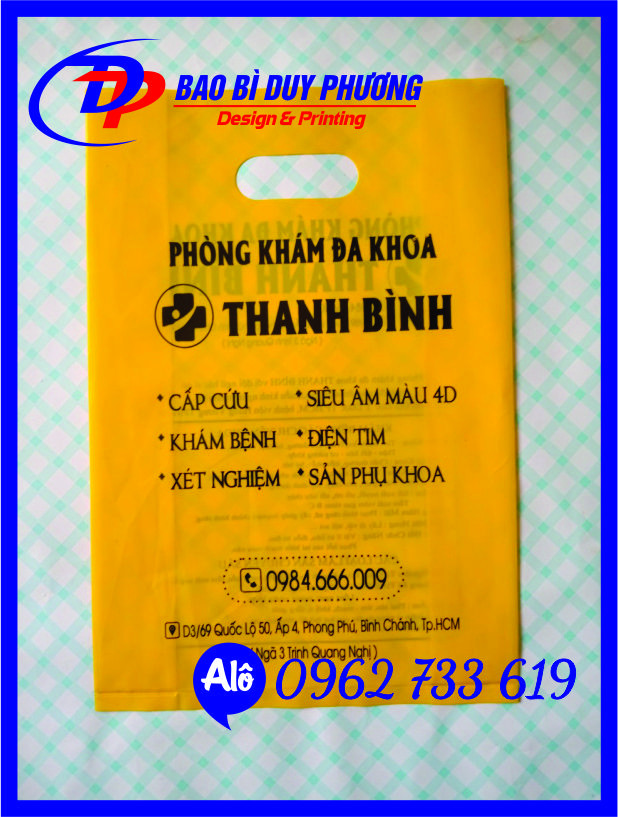 In túi x-quang cho phòng khám