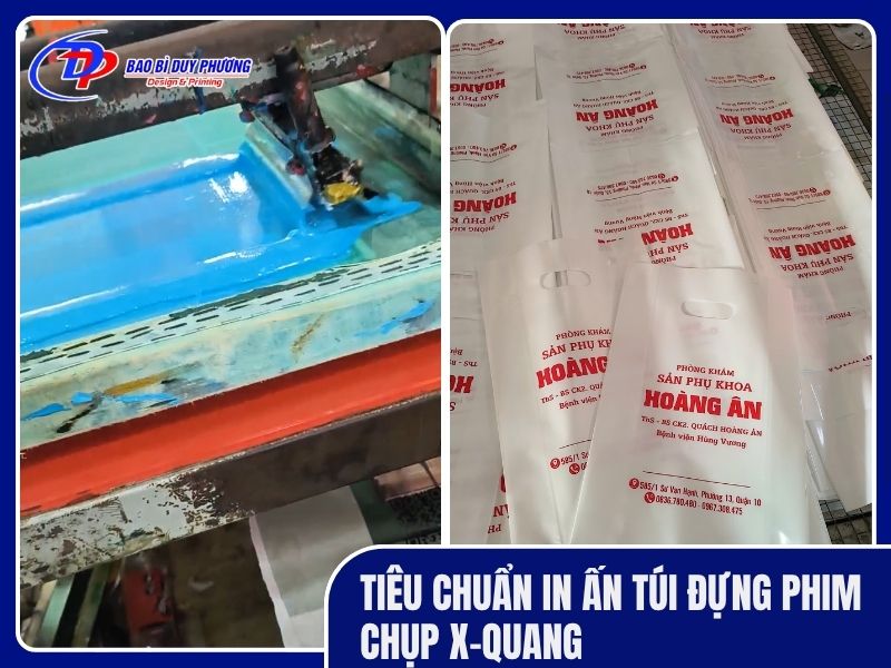 Túi nilon đựng phim X quang có tiêu chuẩn gì khi in