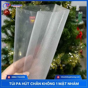 túi hút chân không một mặt nhám