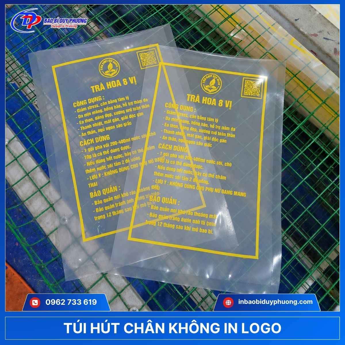 In túi bóng hút chân không tại tphcm