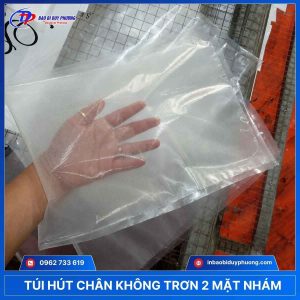 Túi đóng gói chân không 2 mặt nhám