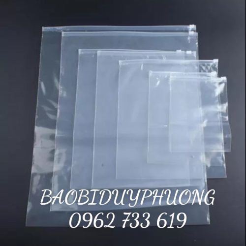 Chuyên cung cấp sỉ lẻ in ấn túi zipper khóa kéo