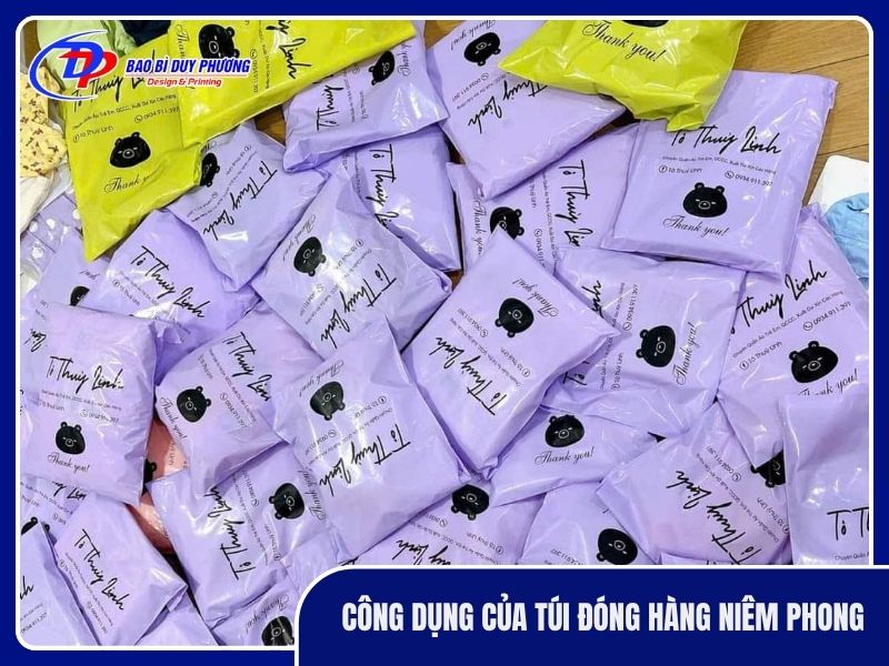 công dụng của túi đóng hàng niêm phong