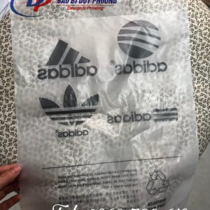 Túi hd keo dán miệng in logo adidas