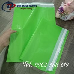 Túi niêm phong màu xanh lá