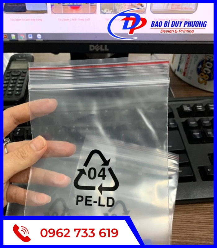 cong dung cua tui zip vien do