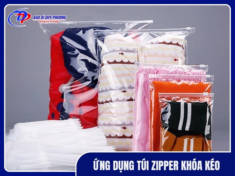 Ung dung cua tui zipper khoa keo
