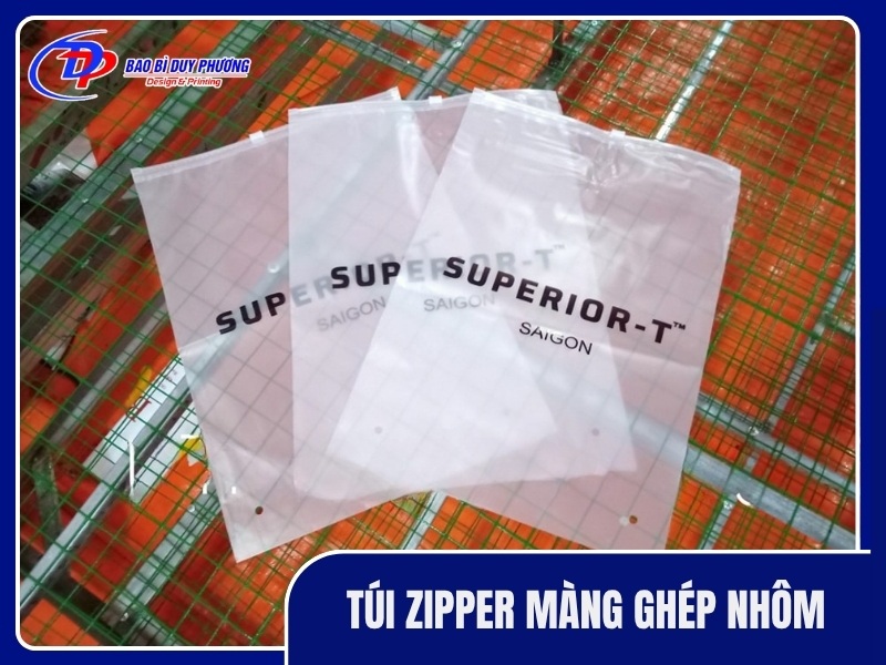Tui zipper mang ghep nhom