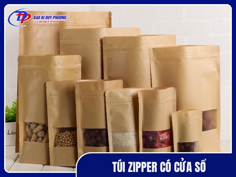 Tui zipper co cua so