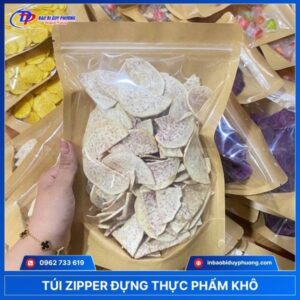 Túi zip đựng đồ ăn khô
