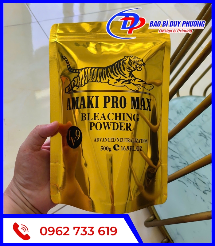 Tui zipper nhom 2 mat