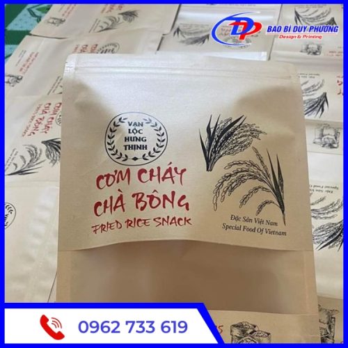 kich thuoc tui zipper kraft co cua so thong dung nhat