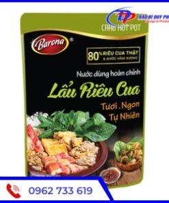 tui zipper dung nuoc lau