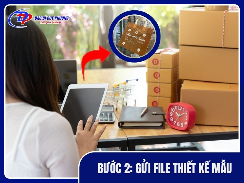 Buoc 2 Gui file thiet ke mau